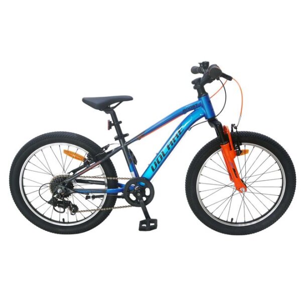 Volare Boost Kinderfahrrad – 24 Zoll – 21 Gänge – Blau/Grau