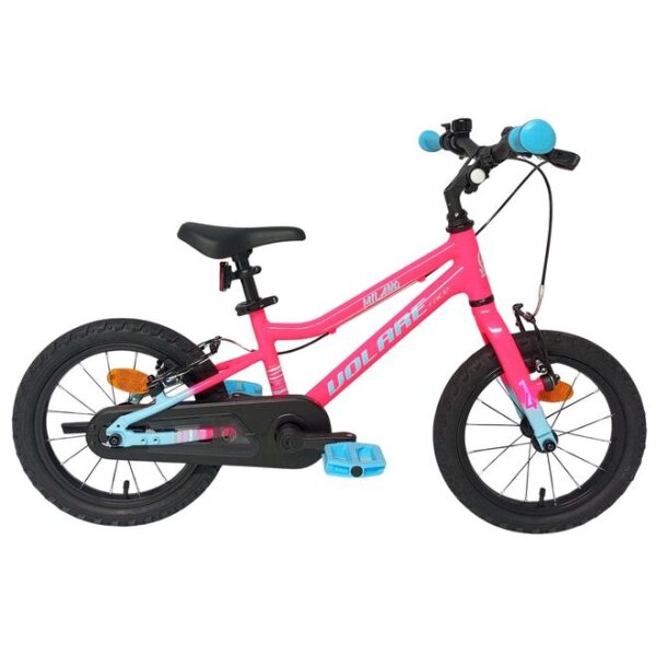 Volare Milano Kinderfahrrad – Mädchen – 14 Zoll – Rosa