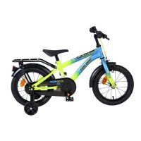 Volare Thombike Kinderfahrrad - Jungen - 14 Zoll - Blau/Gelb