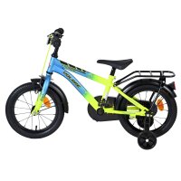 Volare Thombike Kinderfahrrad - Jungen - 14 Zoll - Blau/Gelb