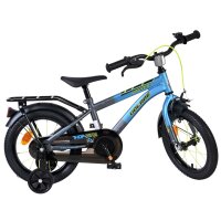 Volare Thombike Kinderfahrrad - Jungen - 14 Zoll - Blau/Grau
