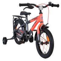 Volare Thombike Kinderfahrrad - Jungen - 14 Zoll - Orange/Grau