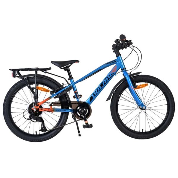 Volare Explorer Kinderfahrrad – 20 Zoll – 7 Gänge – Blau/Orange