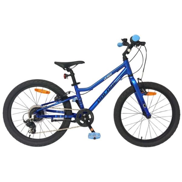 Volare Venom Kinderfahrrad - Jungen - 16 Zoll - Blau - Zwei Handbremsen