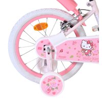 Hello Kitty Kinderfahrrad - Mädchen - 16 Zoll - Rosa - Zwei Handbremsen
