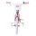 Hello Kitty Kinderfahrrad - Mädchen - 16 Zoll - Rosa - Zwei Handbremsen