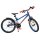 Volare Chrome Kinderfahrrad - Jungen - 18 Zoll - Blau-Silber - Zwei Handbremsen