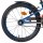 Volare Chrome Kinderfahrrad - Jungen - 18 Zoll - Blau-Silber - Zwei Handbremsen
