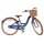Volare Excellent Kinderfahrrad - Mädchen - 24 Zoll - Blau - Nexus 3
