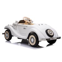 Elektro Kinderfahrzeug - Kinderauto "Mercedes 540K" Oldtimer - lizenziert - 12V7AH, Allrad- 2,4Ghz Fernsteuerung, MP3, Ledersitz+EVA