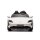 Elektro Kinderfahrzeug „Porsche Taycan Turbo S“ – Lizenziert – 24V Akku, 2,4Ghz FB, MP3+Ledersitz+EVA - Weiss
