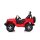 Kinderfahrzeug - Elektro Auto "Jeep Wrangler Rubicon" - lizenziert - 12V7AH Akku + 2,4Ghz+Ledersitz+EVA -Rot