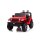 Kinderfahrzeug - Elektro Auto "Jeep Wrangler Rubicon" - lizenziert - 12V7AH Akku + 2,4Ghz+Ledersitz+EVA -Rot